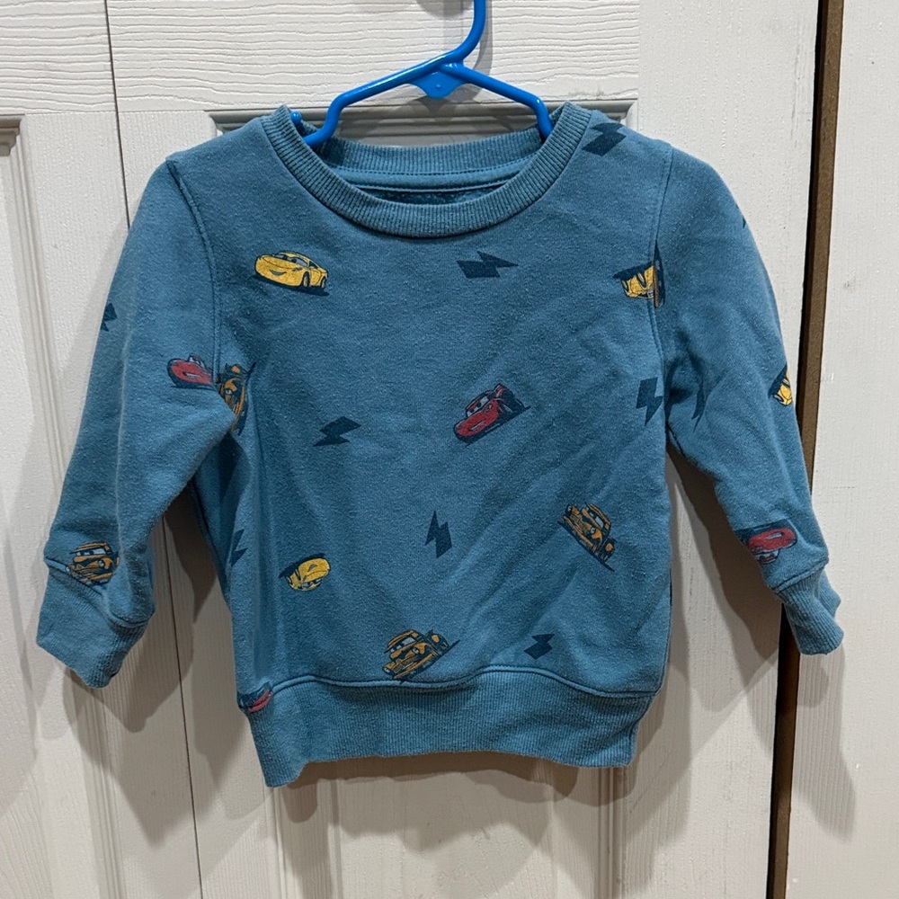 Disney Pixar Cars 3 Blue Sweatshirt 18m
